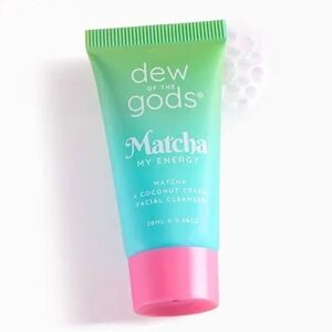 Dew of the Gods Matcha My Energy Matcha + Coconut Cream Facial Cleanser